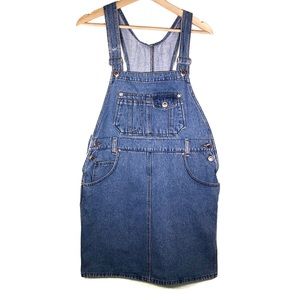 Vintage Blue Denim Rio Brand Dress Overalls